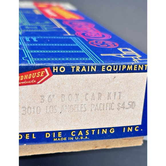 Roundhouse HO 36 Train Box Car Los Angeles Pacific BALLOON Route Original Box - Picture 4 of 16
